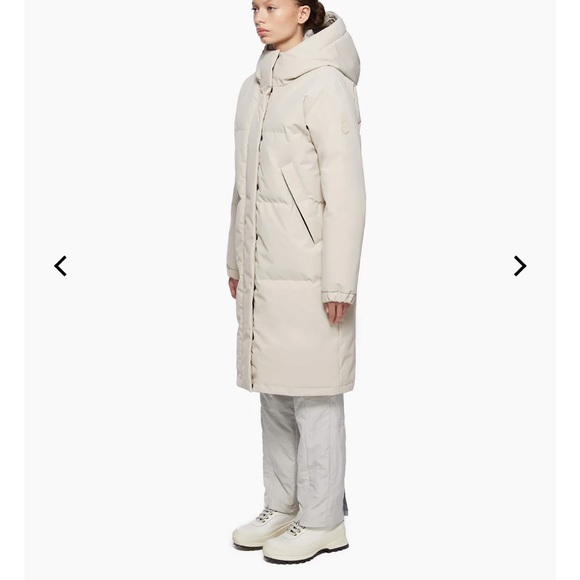 QUARTZ Ines hooded down winter jacket - Picture 3 of 8